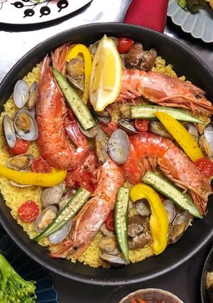【本格】スペイン気分♩フライパンパエリア-レシピのメイン写真