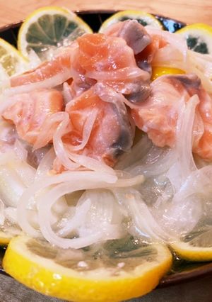 【アレルギー対応】サーモン（鮭）のマリネ-レシピのメイン写真