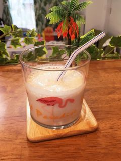 バナナと牛乳だけ バナナシェイク 離乳食-レシピのメイン写真
