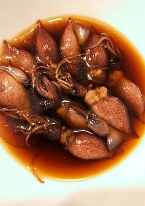 簡単！ボイルホタルイカの漬け！-レシピのメイン写真