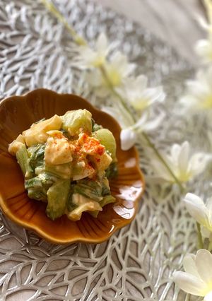 ひと味違う！「ごろシャキ卵サラダ」-レシピのメイン写真