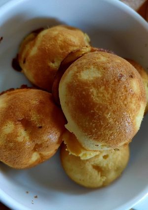 たこ焼き器で❤︎おいしいベビーカステラ-レシピのメイン写真