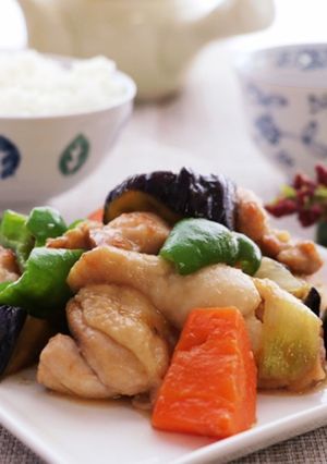 鶏肉とお野菜のオイスター味噌炒め-レシピのメイン写真