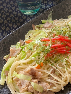 冷麦で簡単!塩焼きそば-レシピのメイン写真