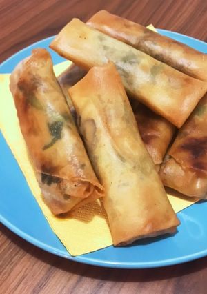 たけのこたっぷり手作り春巻き-レシピのメイン写真