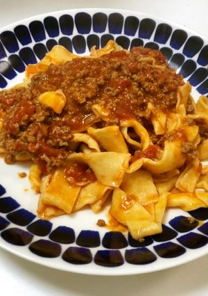 トマトソースの生パスタ-レシピのメイン写真