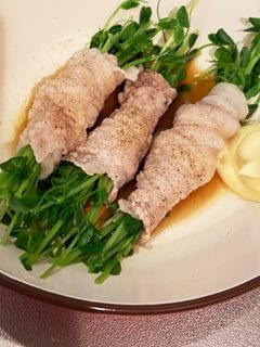 豆苗の肉巻き-レシピのメイン写真