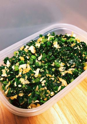 大根の葉っぱと油揚げの炒め物-レシピのメイン写真