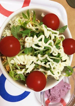 5分でできる簡単ラーメンサラダ-レシピのメイン写真