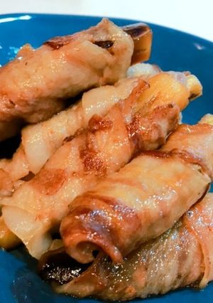 茄子の豚肉巻き-レシピのメイン写真