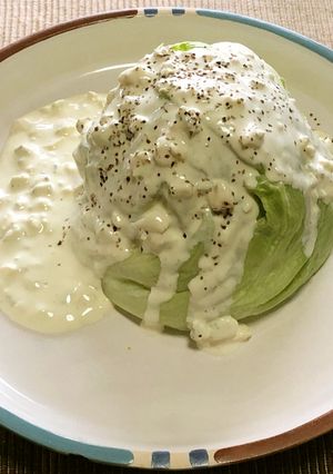 ナイフとフォークでたべるレタスのサラダ◎-レシピのメイン写真