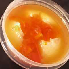自宅待機レシピ★新玉ねぎのトマトスープ-レシピのメイン写真