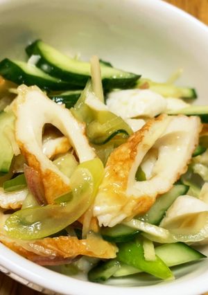竹輪のさっぱり和物-レシピのメイン写真