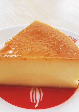 しっかり食べごたえのあるプリンケーキ-レシピのメイン写真