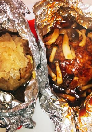 簡単に複数の味付け可能☆煮込みハンバーグ-レシピのメイン写真