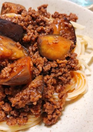 簡単☆なすとひき肉のボロネーゼ-レシピのメイン写真