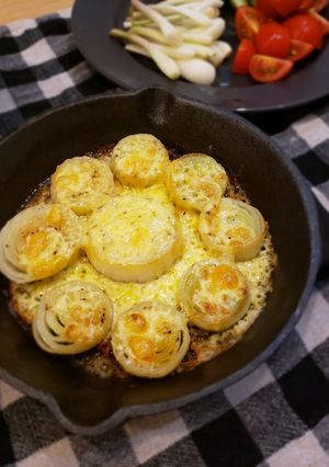 リーキ(ポロネギ)のチーズ焼き♪-レシピのメイン写真