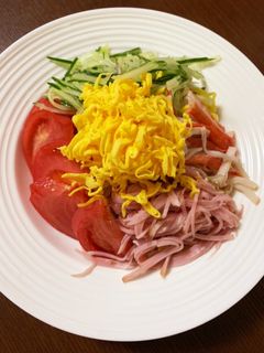 タレを手作り☆王道の冷やし中華-レシピのメイン写真