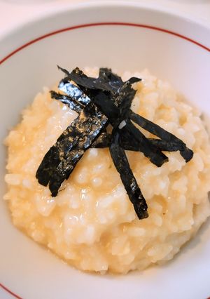 優しい♡ふんわり卵と味噌のおじや♫-レシピのメイン写真