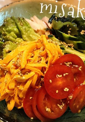 野菜たっぷり☆冷やし中華☆-レシピのメイン写真