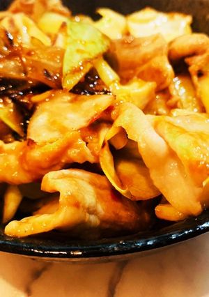 キャベツと豚肉だけの回鍋肉-レシピのメイン写真