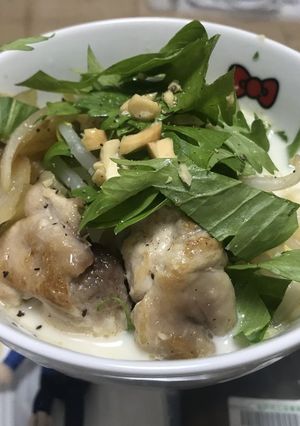しらたき白湯ラーメン-レシピのメイン写真