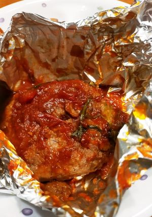 ホイル焼きハンバーグ-レシピのメイン写真