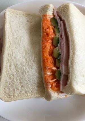 野菜サラダサンド-レシピのメイン写真