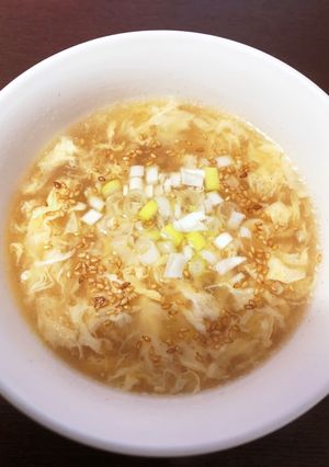 超簡単!ふわふわたまごスープ-レシピのメイン写真