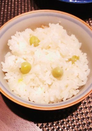 入れるだけ簡単！グリーンピースご飯-レシピのメイン写真