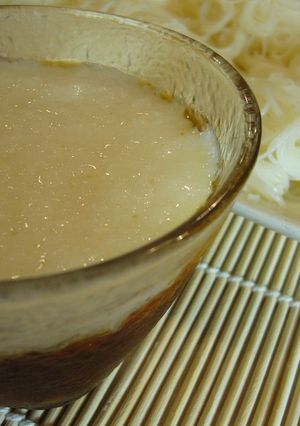 ツルツルとろん♡ ２層のそうめんつゆ-レシピのメイン写真