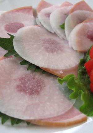 ロースハムと梅肉の大根サンド-レシピのメイン写真