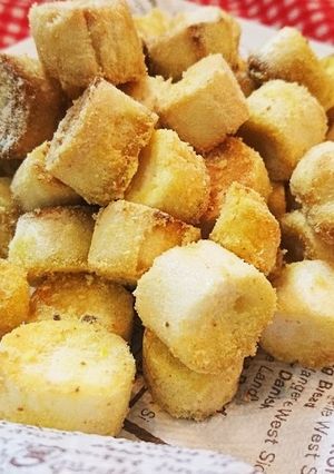 お麩➕コーンスープde作るコーン太郎-レシピのメイン写真