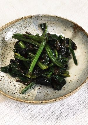 ほうれん草の塩昆布あえ-レシピのメイン写真