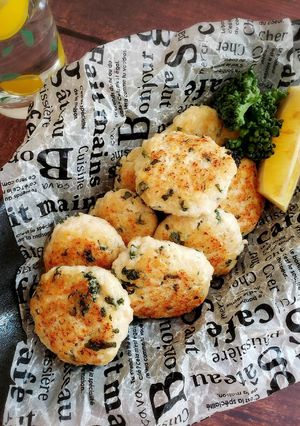 レモンとパセリのお豆腐チキンナゲット-レシピのメイン写真