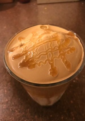 泡コーヒーdeアイスカフェラテ-レシピのメイン写真