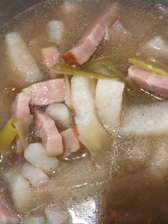 長芋とベーコンのスープ-レシピのメイン写真