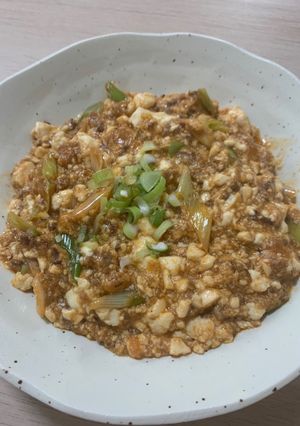 お味噌で麻婆豆腐-レシピのメイン写真