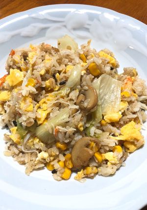 カニチャーハン-レシピのメイン写真