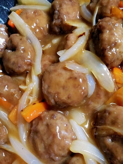 手作り肉団子の甘酢あんかけ-レシピのメイン写真