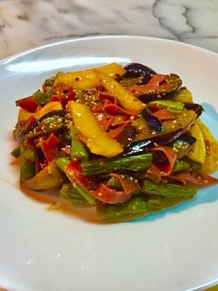 No2513夏野菜バルサミコ粒マスタード-レシピのメイン写真