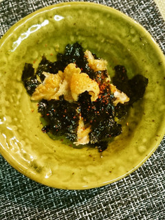 鶏皮韓国海苔ポン酢-レシピのメイン写真
