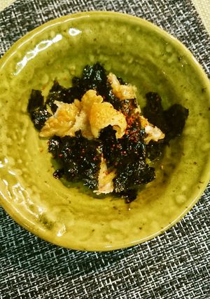 鶏皮韓国海苔ポン酢-レシピのメイン写真