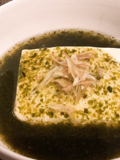 簡単ヘルシー♪青のりあんかけ豆腐-レシピのメイン写真