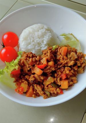 ドライカレー-レシピのメイン写真