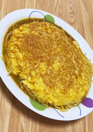 梅蘭焼きそば & 風カレー豆腐-レシピのメイン写真