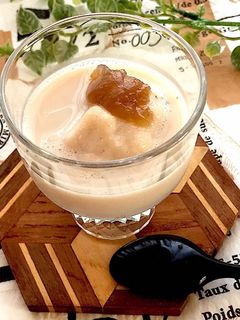 栗とアーモンドミルクのフローズン-レシピのメイン写真