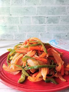 ナポリタン風野菜炒め-レシピのメイン写真