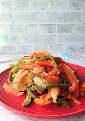 ナポリタン風野菜炒め-レシピのメイン写真