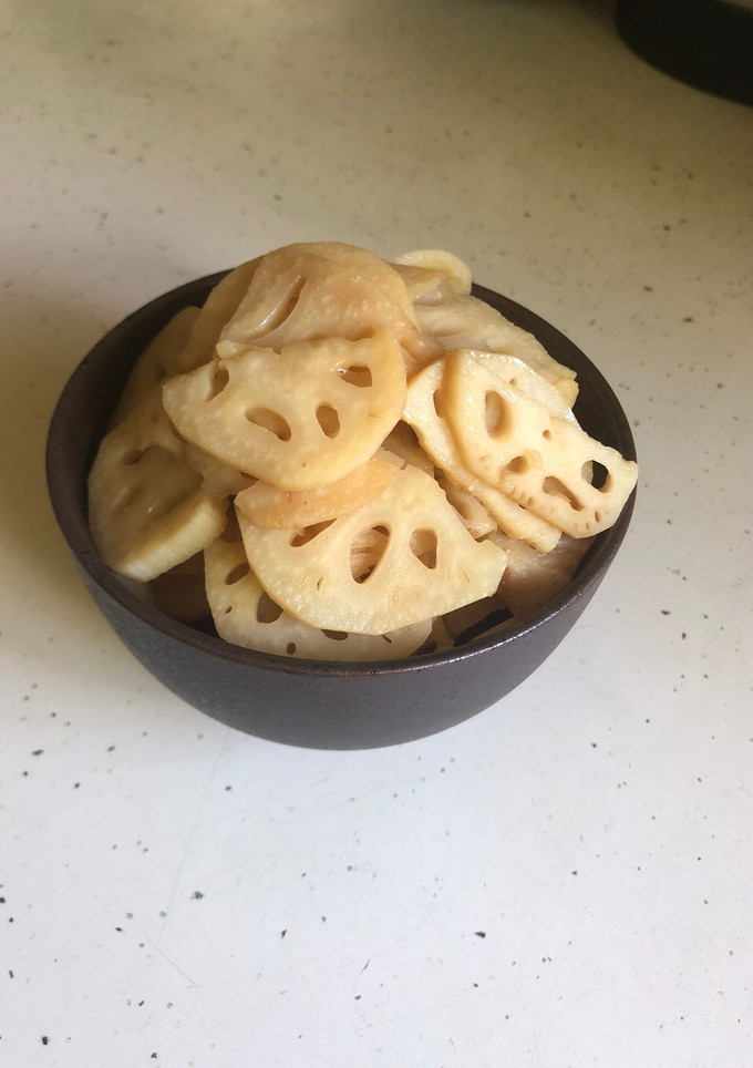 蓮根の甘酢煮炒め-レシピのメイン写真